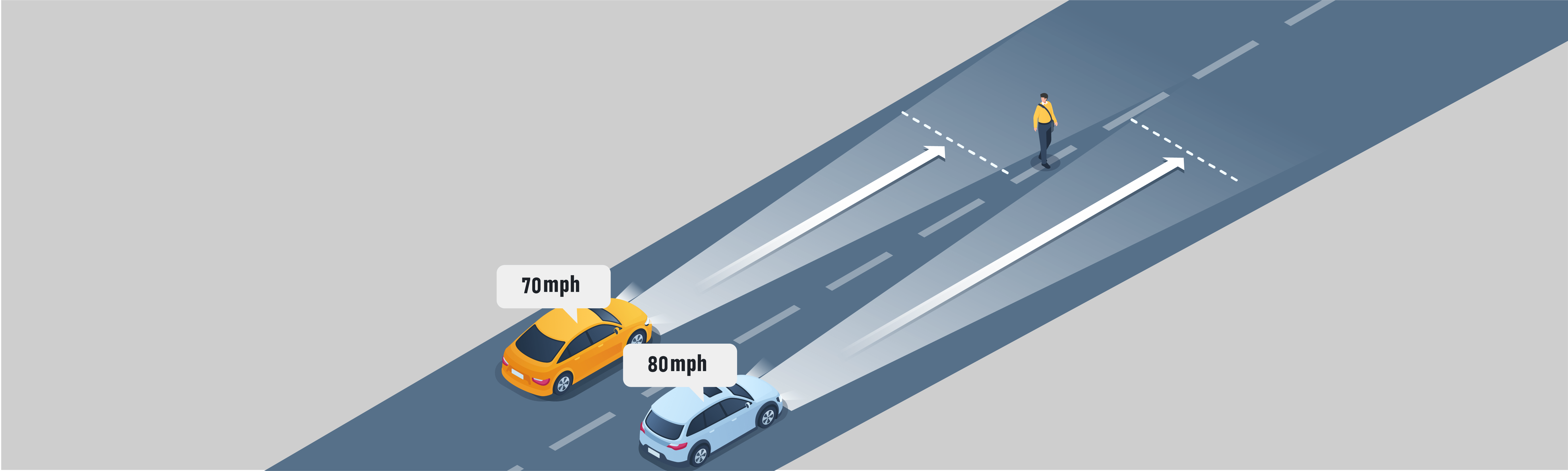 Driving at night and in bad weather - What happens when you overdrive your headlights?